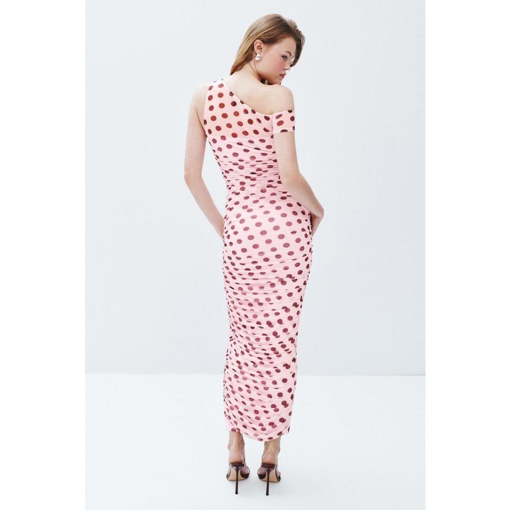 AFRM Pink Biona Dress Size M with Minor Fabric Pull - Picture 2 of 7